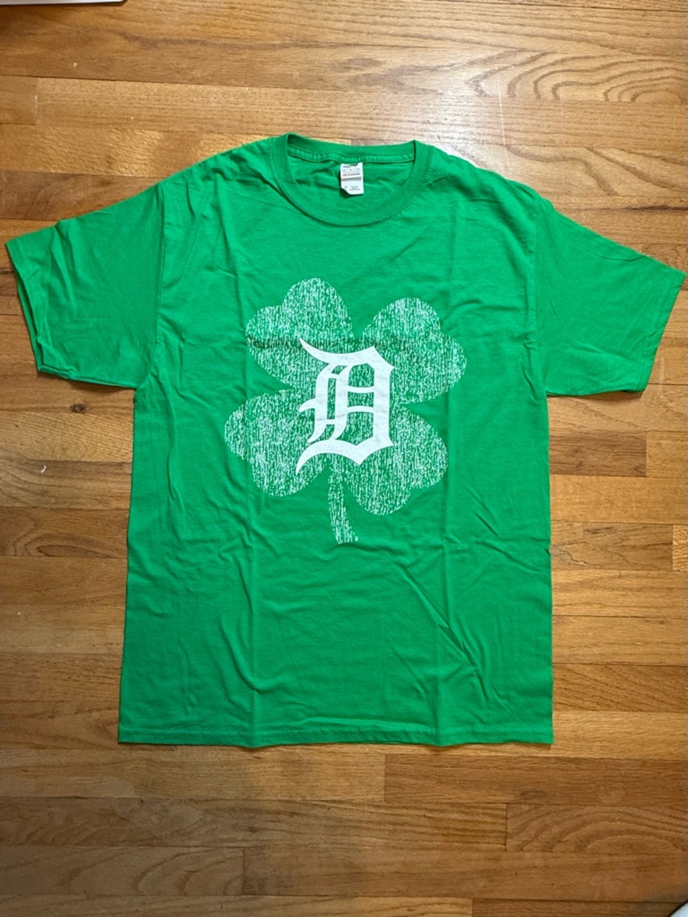 Detroit Tigers MLB 4 Leaf Clover T-shirt